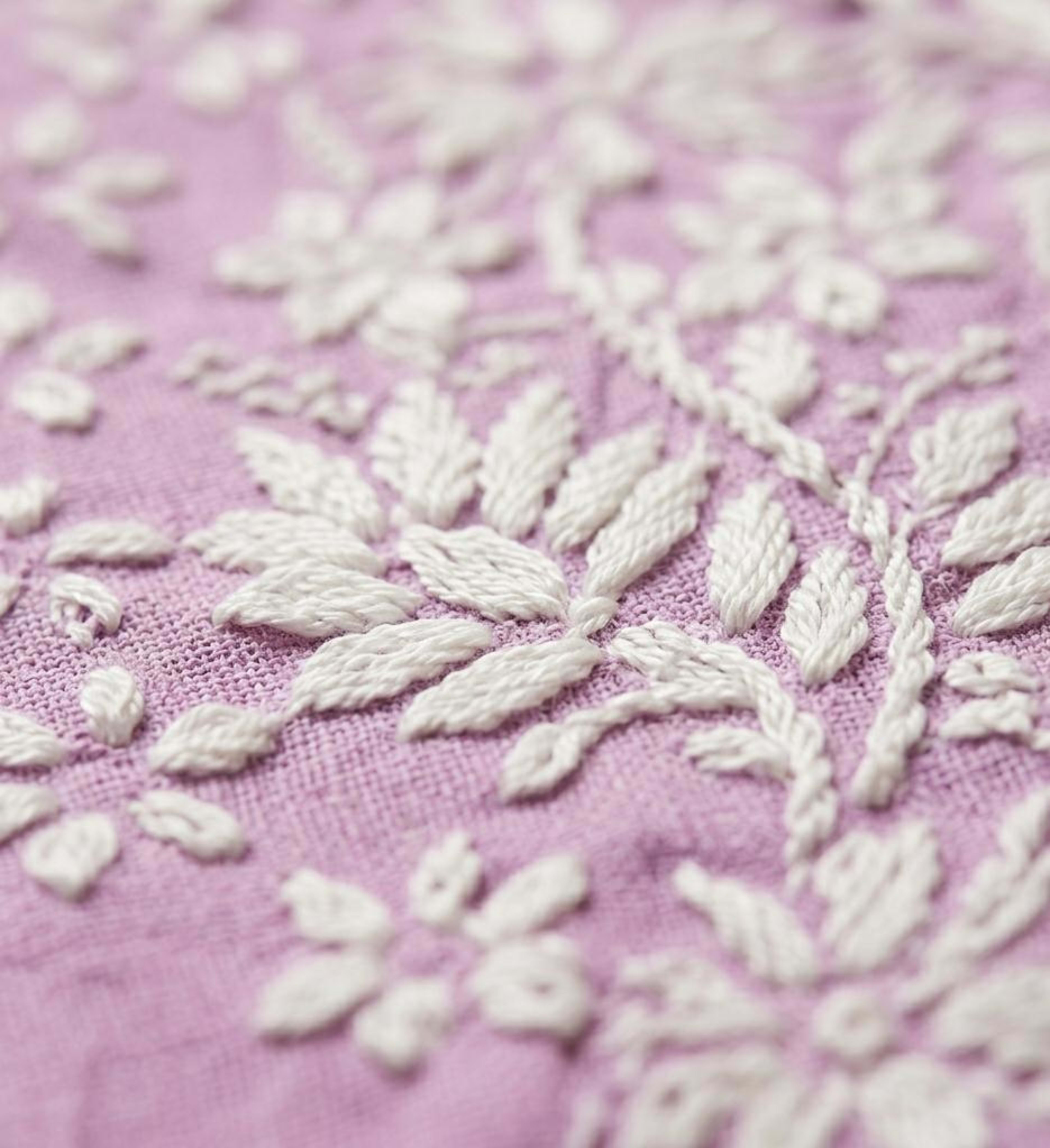 Soft-Touch Rayon Handcrafted Chikankari Set Lucknowi Chikankari - Full view 3