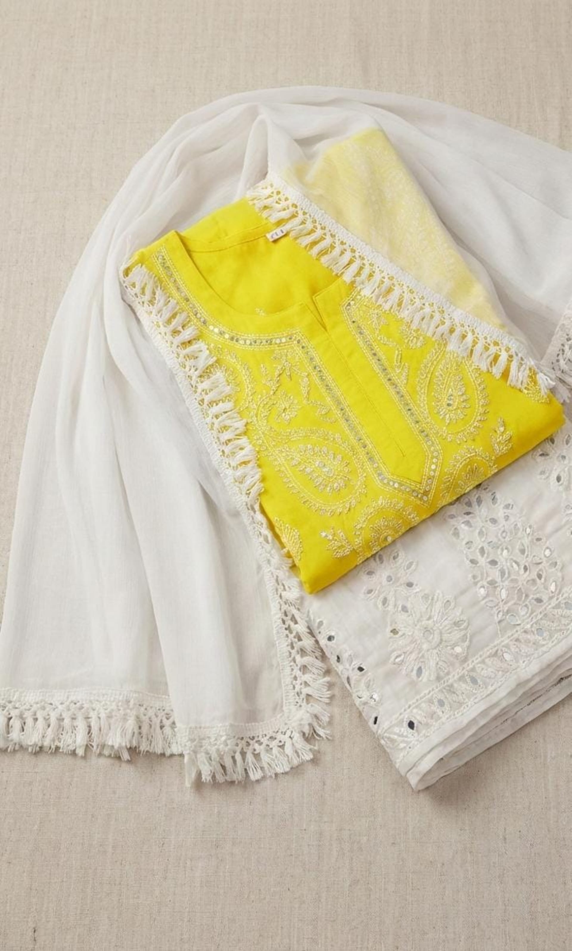 NIGHAT COLLECTION Lucknowi Chikankari - Full view 4