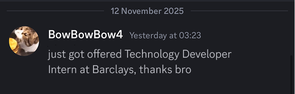 Stephen testimonial screenshot