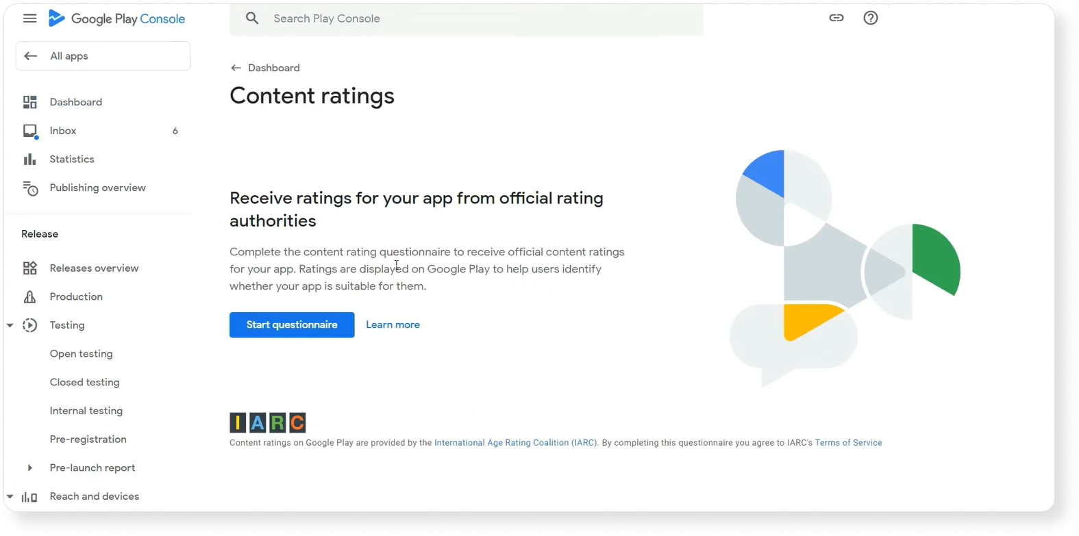 5. set content ratings