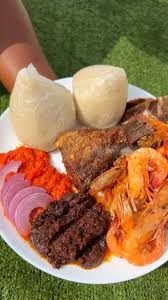 Banku Pepper And Goat Meat