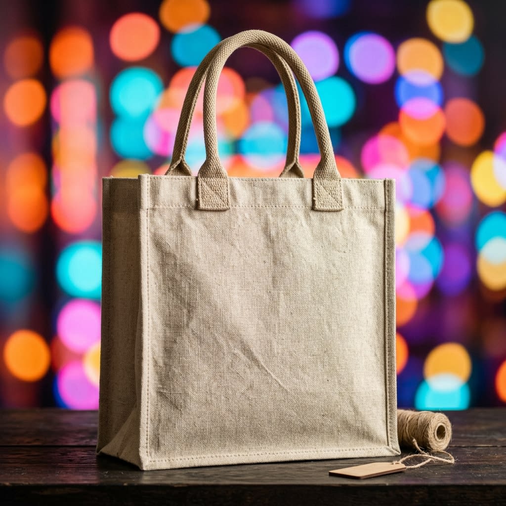 Eco-friendly Tote Bag - Cotton/Jute