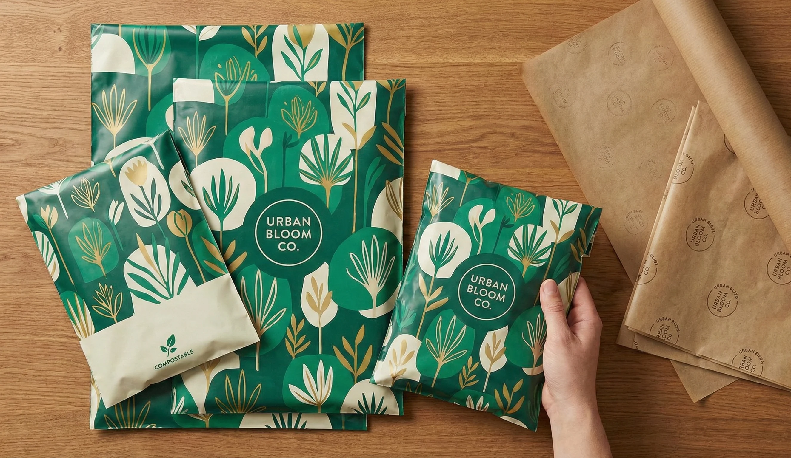 Custom Poly-mailers and Wraps