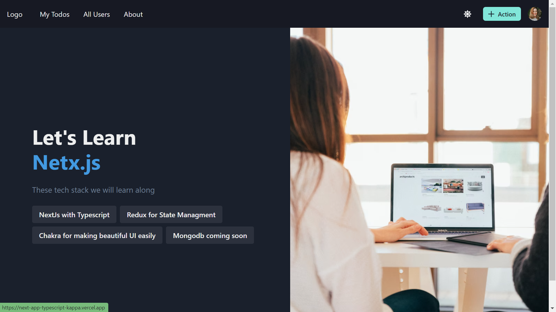 dark theme