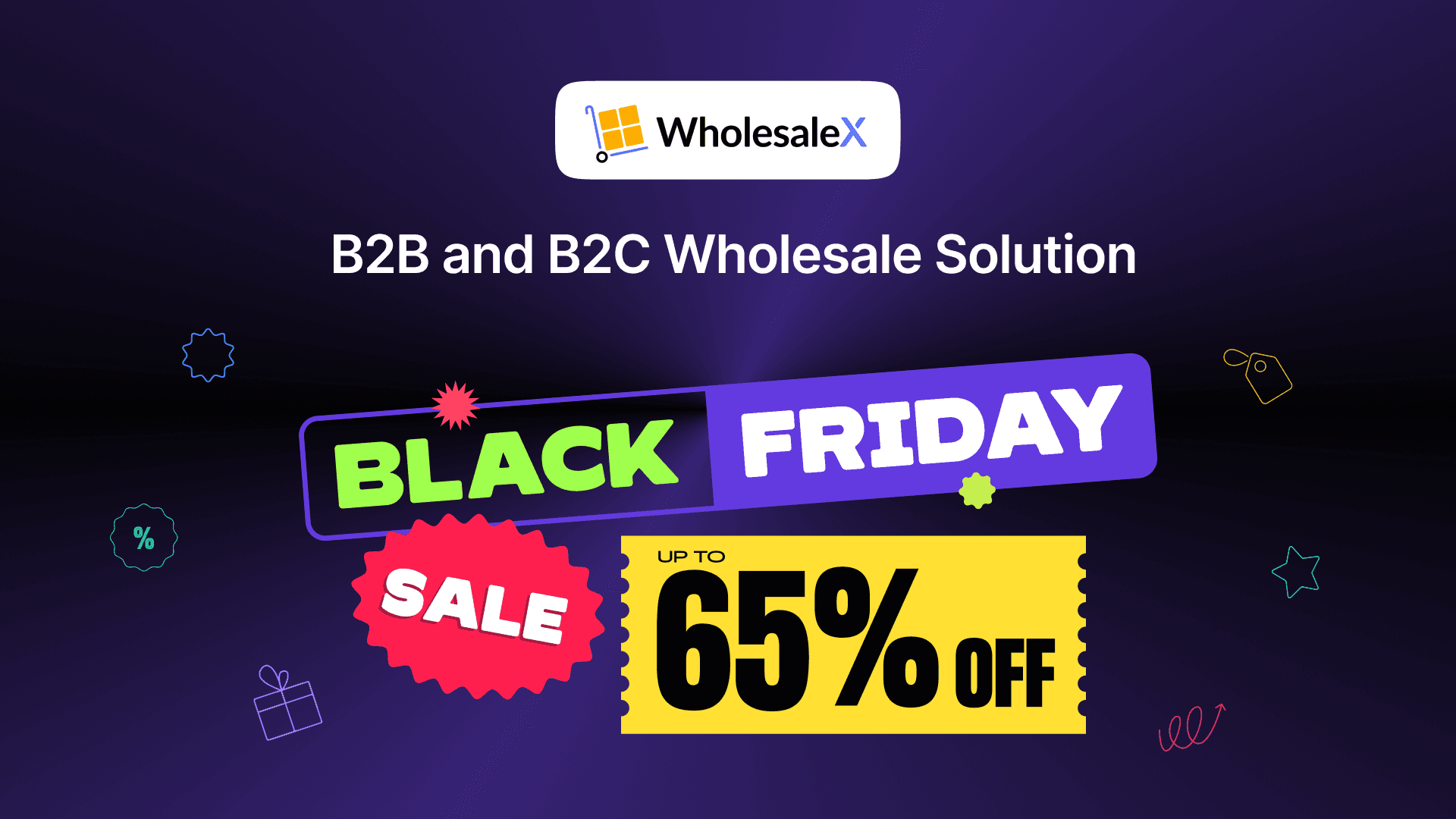 WholesaleX Black Friday Deal 2025 - Rooop.app.