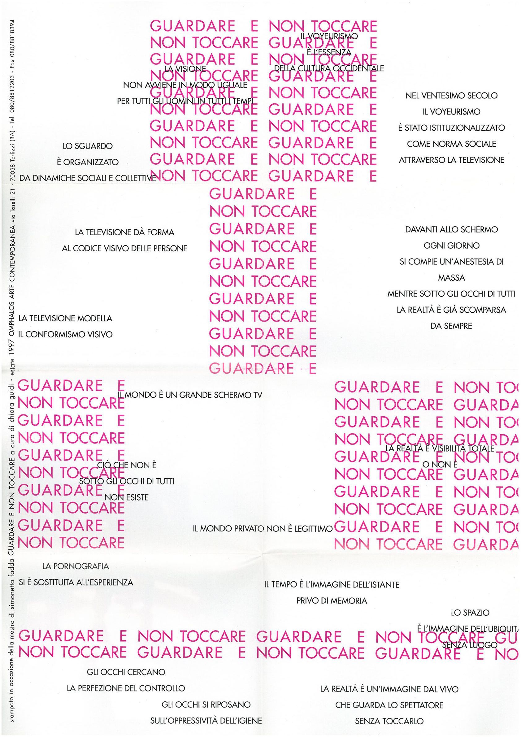 Manifesto Guardare retro