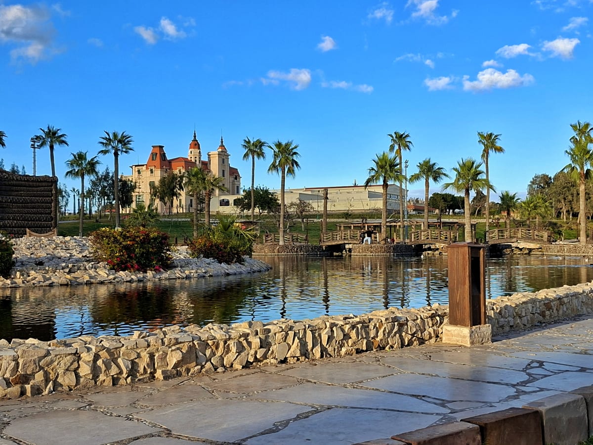 Duck Lake in the Montazah Gardens