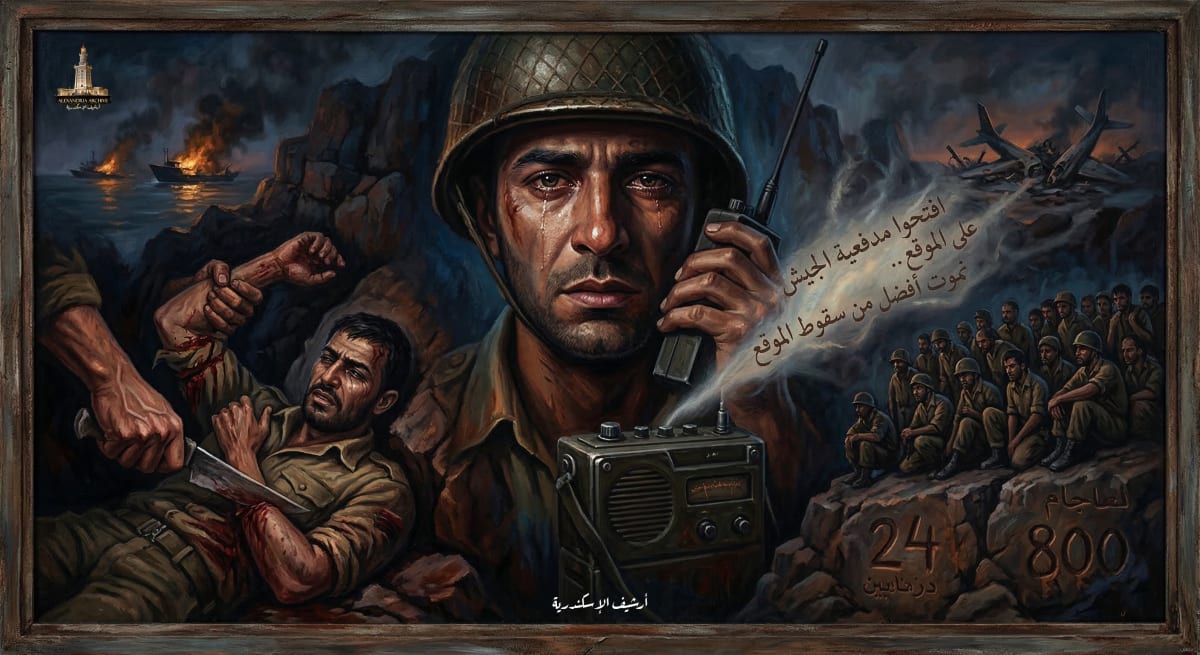 The Epic of the Rock: When Brigadier General Magdi Bishara requested that his position be bombed to bury the enemy