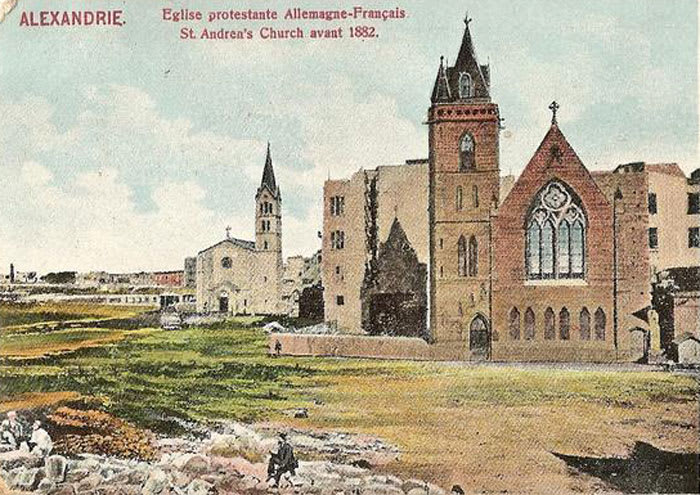 A collection of photographs of Alexandria during the royal era