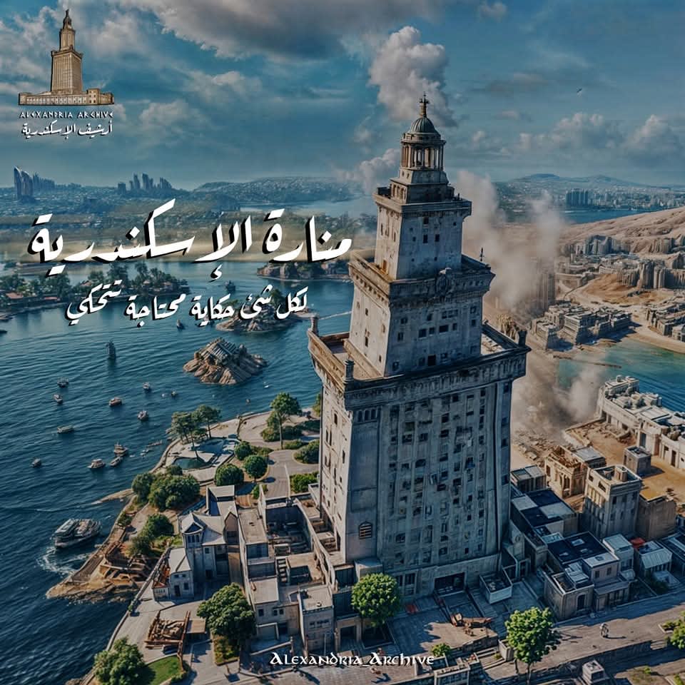 Lighthouse of Alexandria, ancient wonder and symbol of navigation and trade