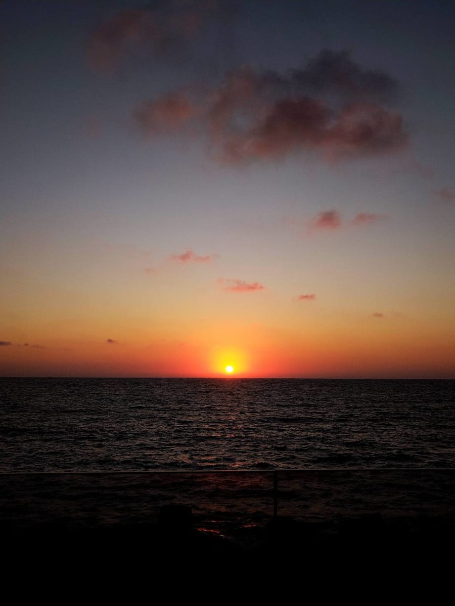 غروب الإسكندرية🧡