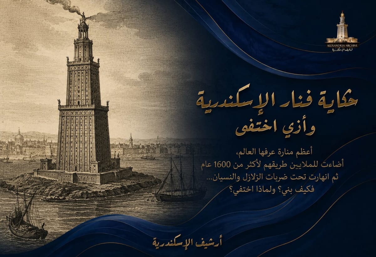 منارة الإسكندرية القديمة فاروس