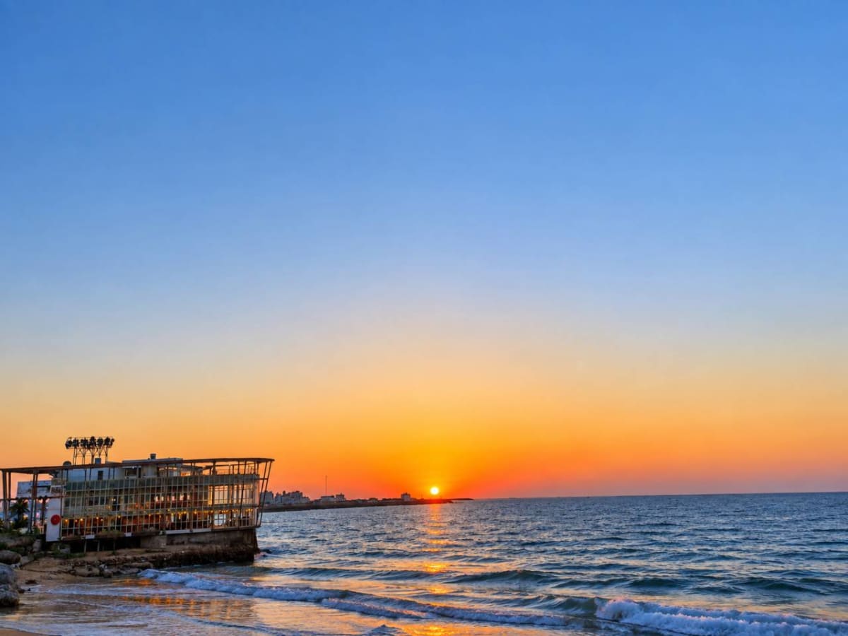 كازينو الشاطبي وقت الغروب 🌅