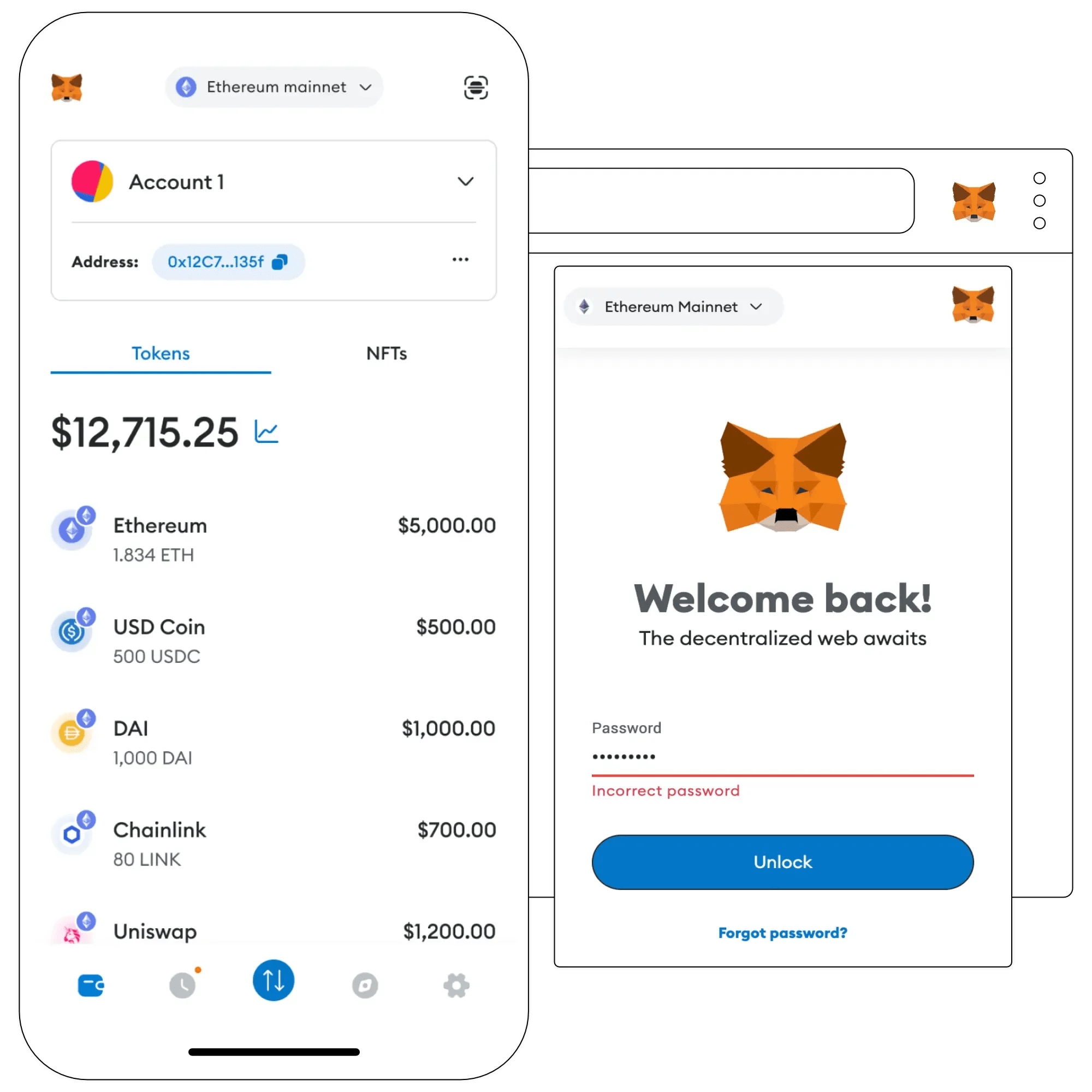 MetaMask Wallet Clone