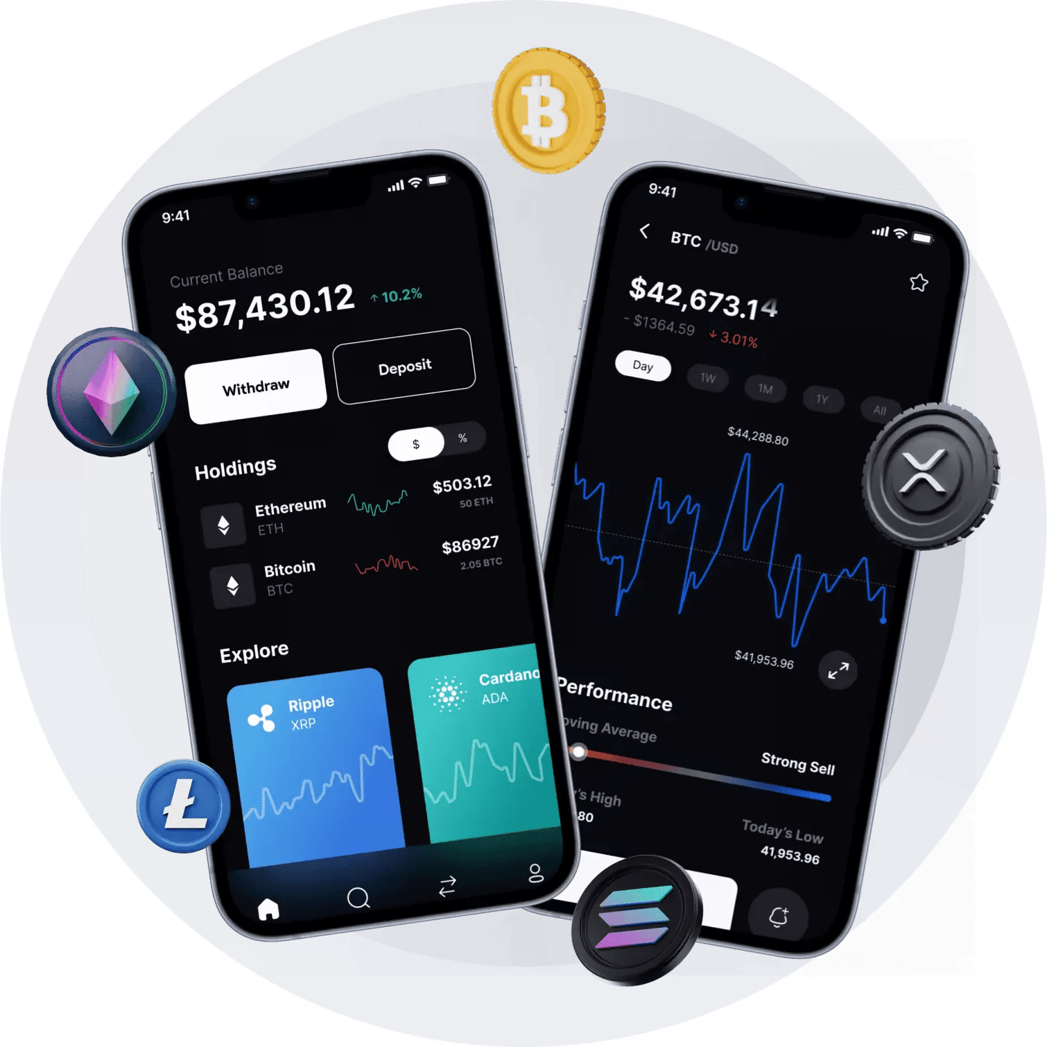 Decentralized Crypto Wallet Development
