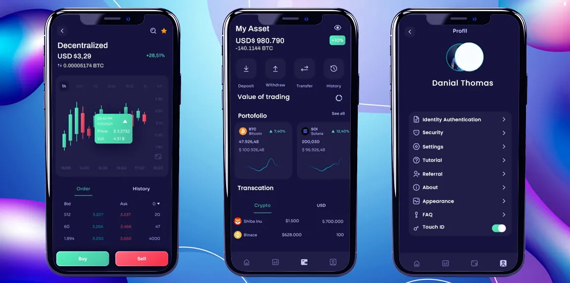 TrustBit β Decentralized Crypto Exchange (DEX)