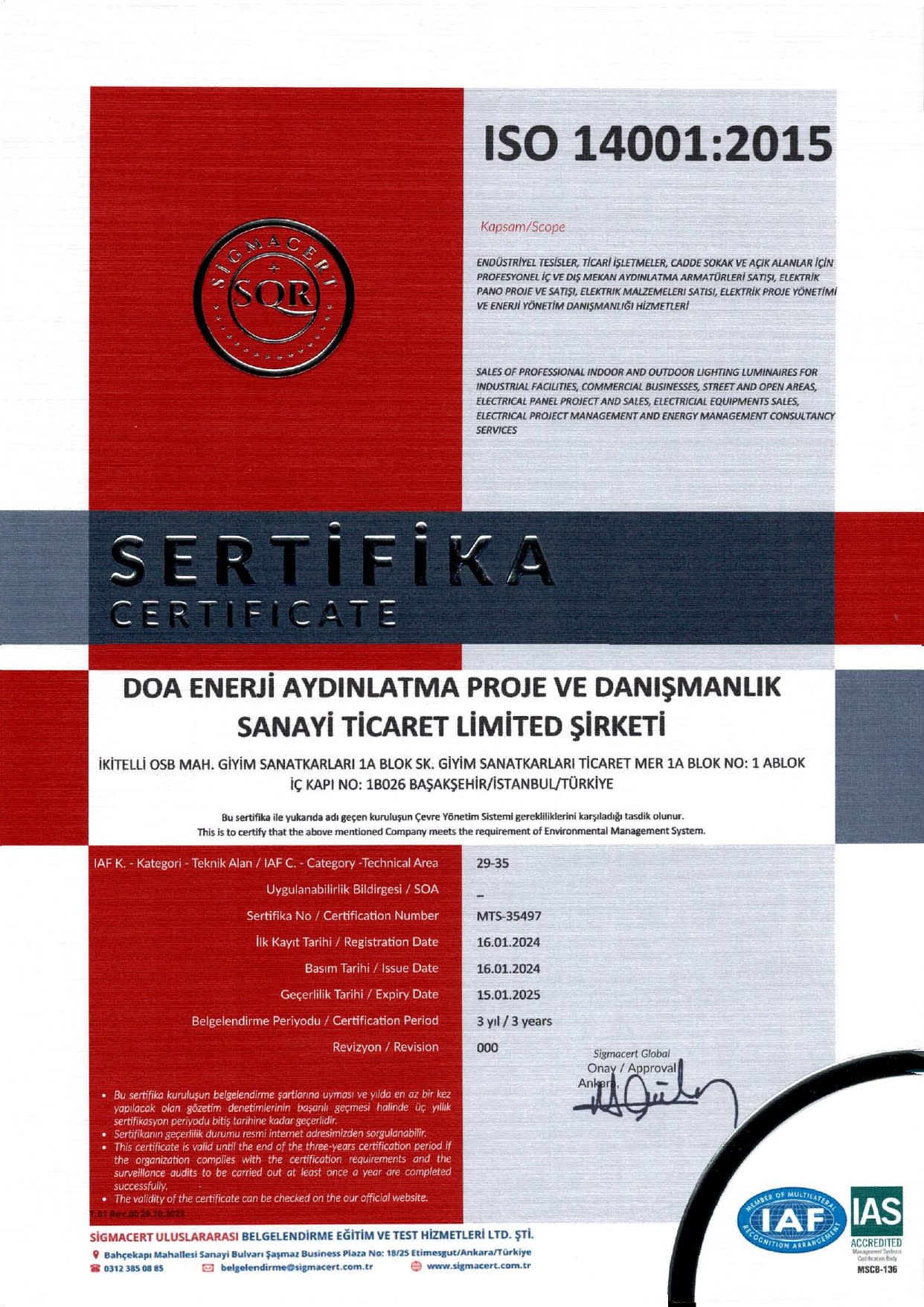 ISO 14001:2015