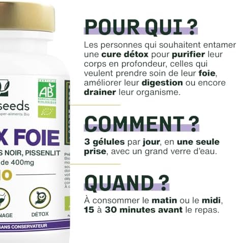Vue 4 de Detox Foie Bio Puissant