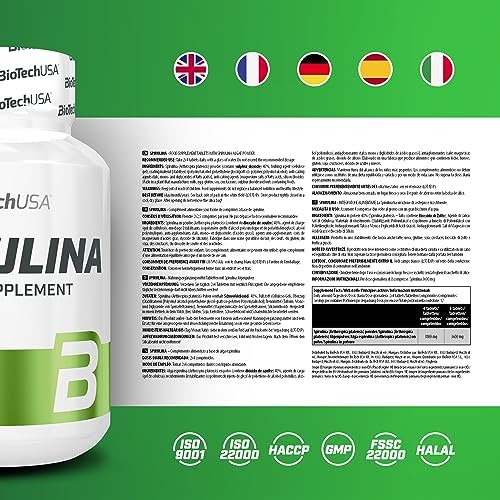 Vue 3 de Biotechusa Spirulina Riche En