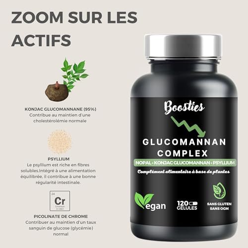 Vue 3 de Konjac Glucomannan Extra Fort