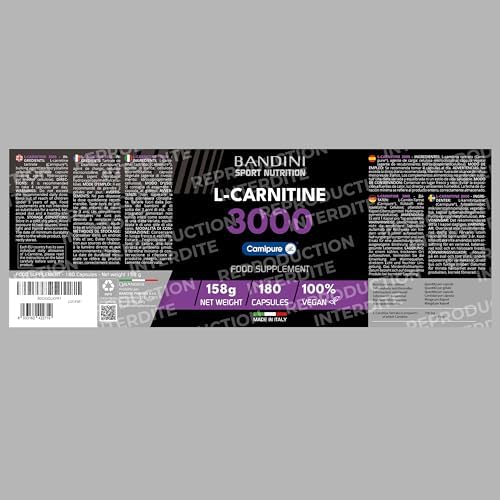 Vue 5 de Bandini Lcarnitine Gelules Avec