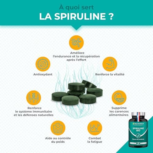 Vue 2 de Spiruline Bio Sans Excipients
