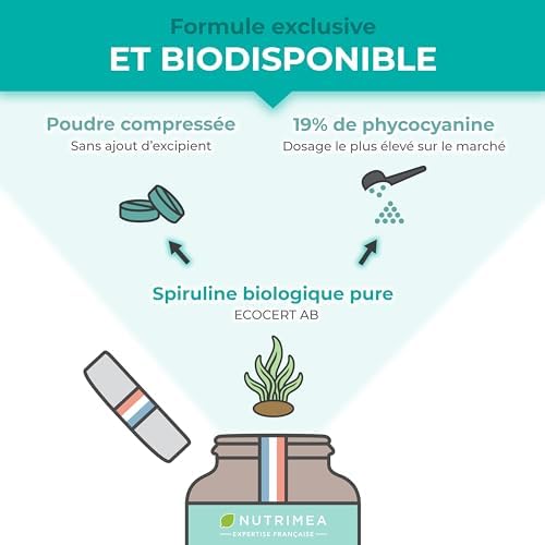 Vue 4 de Spiruline Bio Sans Excipients