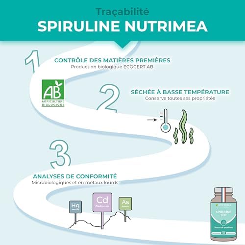 Vue 5 de Spiruline Bio Sans Excipients