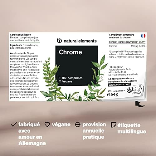 Vue 5 de Chrome Picolinate De Chrome