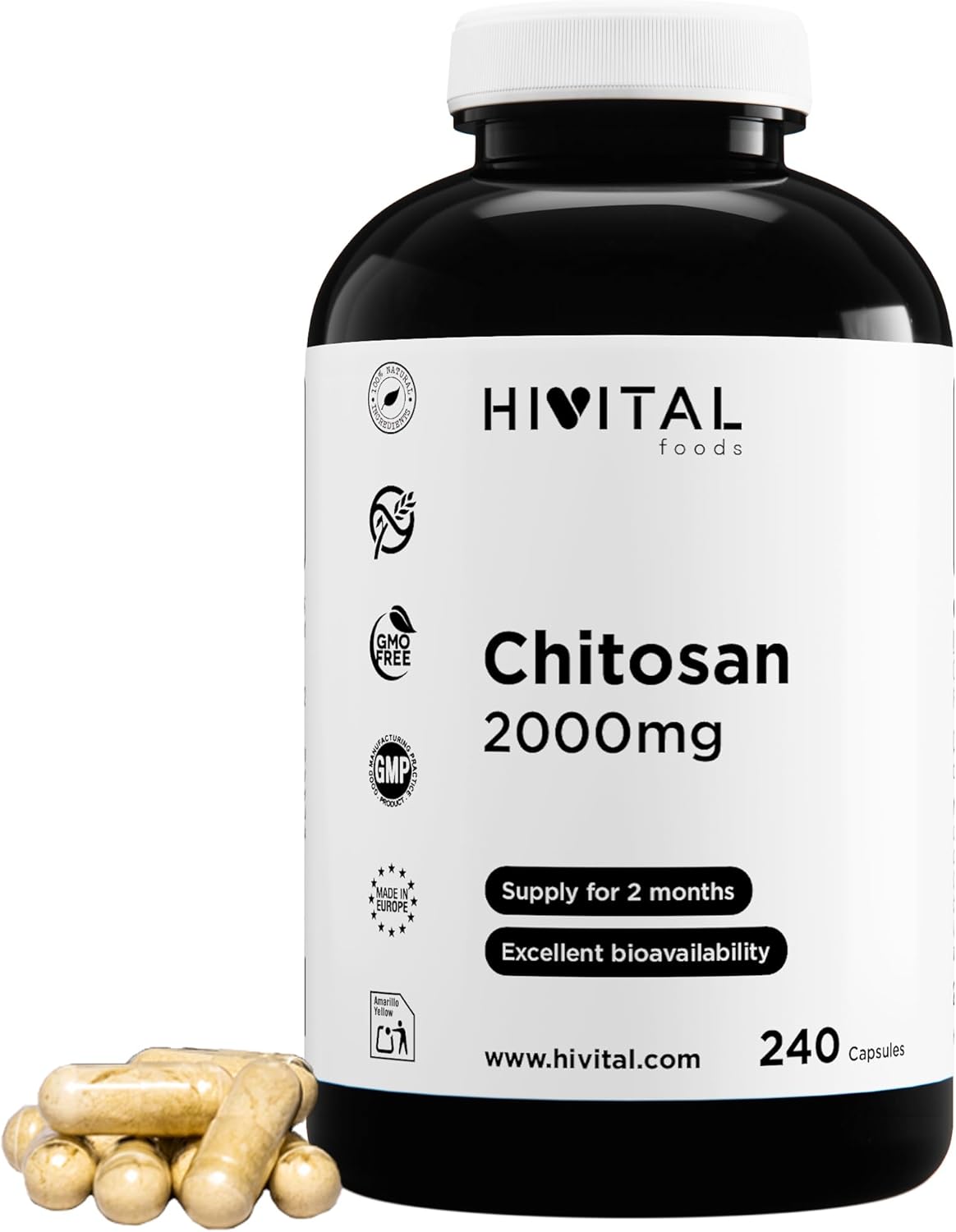 Chitosan Marin Mg Gelules