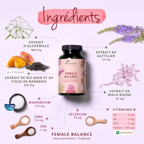 Vue 4 de Vegavero Reequilibrage Hormonal Femme