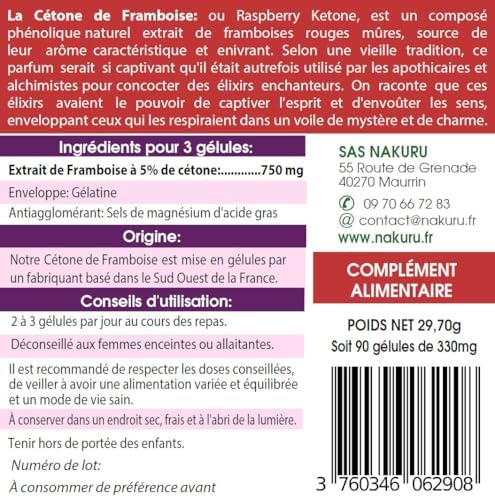 Vue 4 de Nakuru Cetone De Framboise