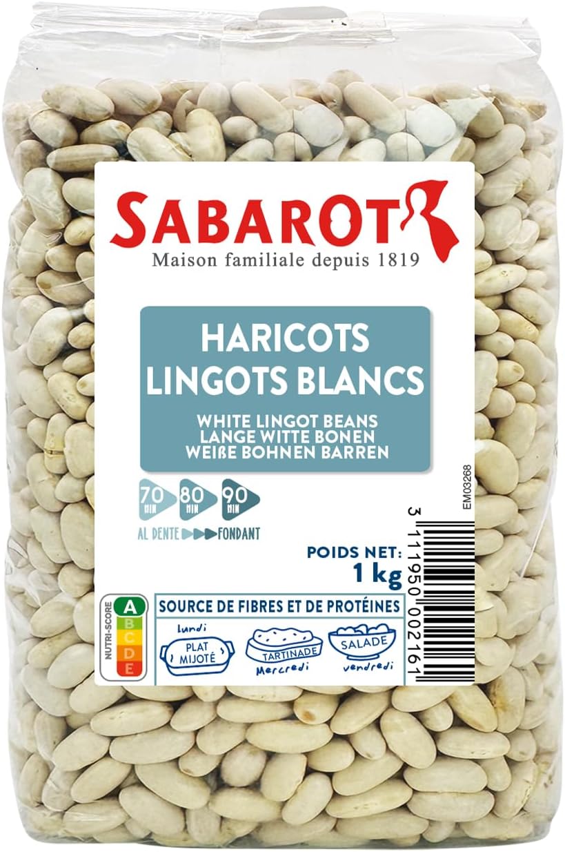 Sabarot Haricots Lingots Blancs