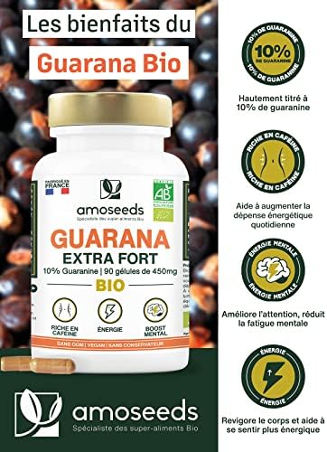 Vue 2 de Guarana Bio Extra Fort