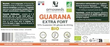 Vue 7 de Guarana Bio Extra Fort