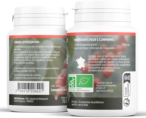 Vue 2 de Guarana Bio Paullinia Cupana