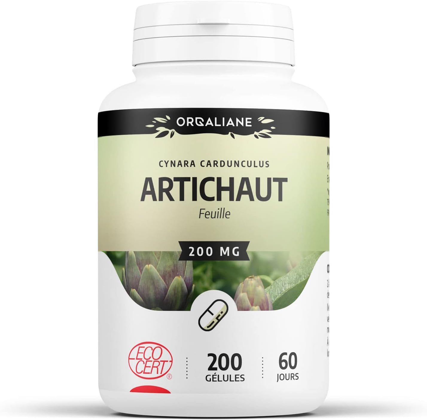 Artichaut Mg Gelules Certifie
