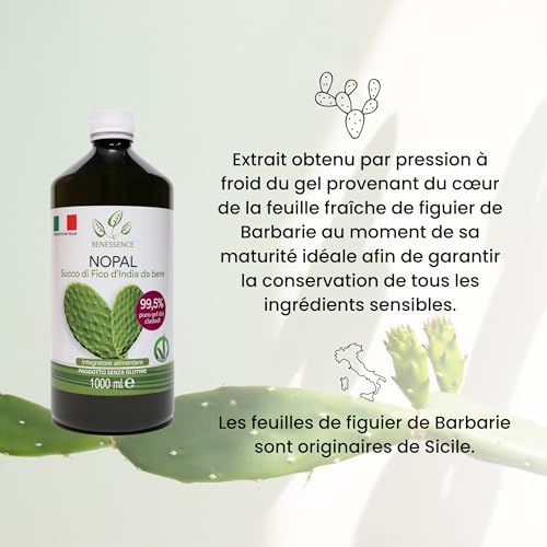 Vue 6 de Benessence Nopal Jus De
