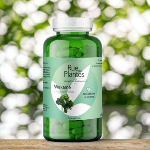 Vue 3 de Wakame Gelules Algues Brunes