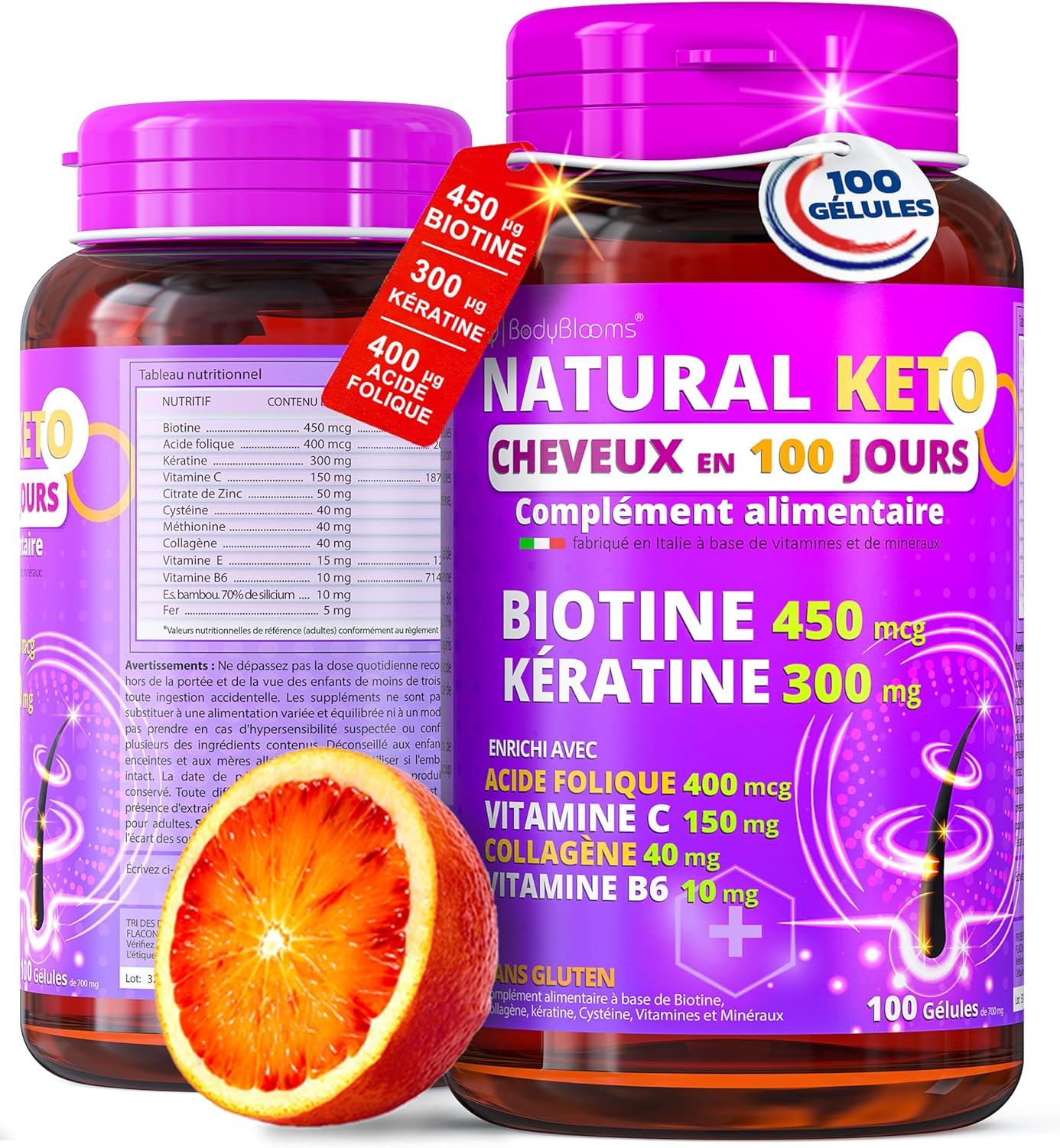 Biotine Cheveux Pousse Rapide