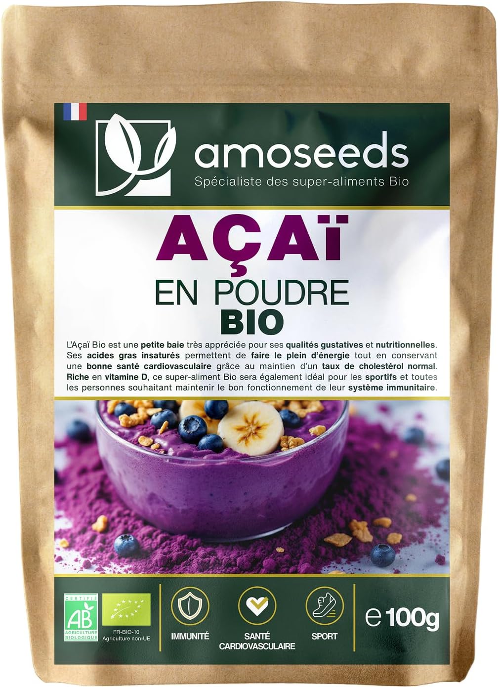 Acai En Poudre Bio