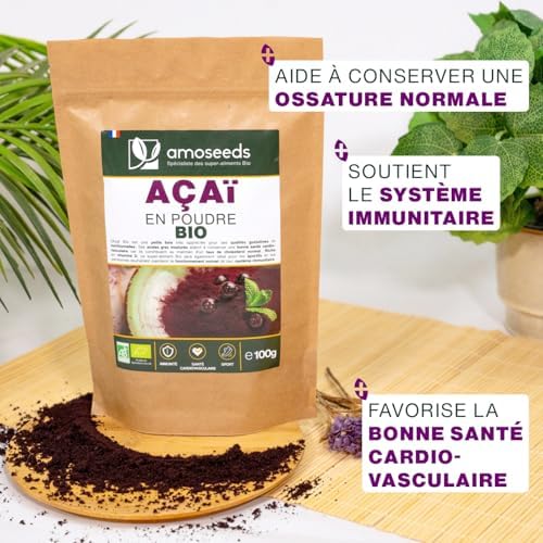 Vue 2 de Acai En Poudre Bio