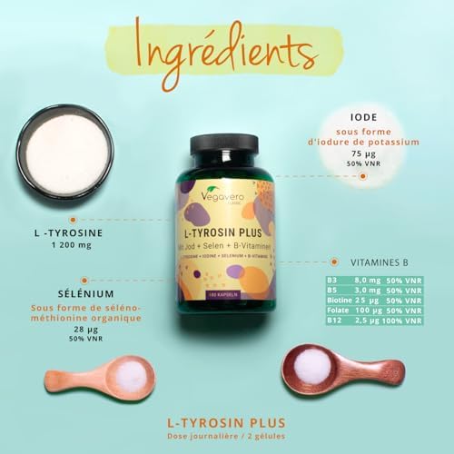 Vue 3 de Vegavero Ltyrosine Plus Mg
