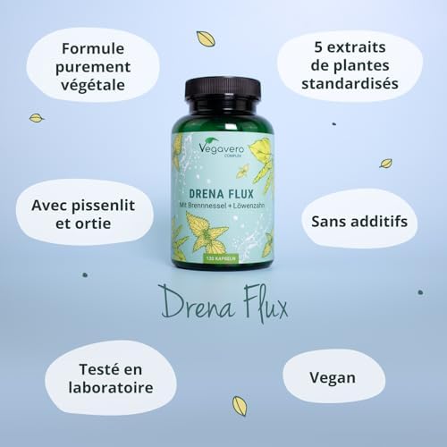 Vue 5 de Draineur Detox Vegavero Naturel