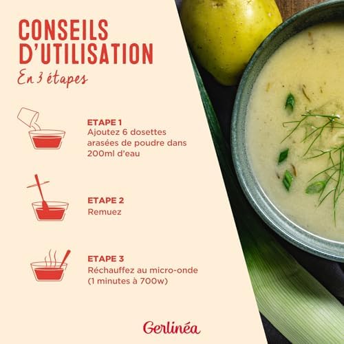 Vue 3 de Gerlinea Soupe Poireau Pomme