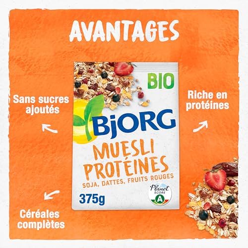 Vue 2 de Bjorg Muesli Proteines Soja