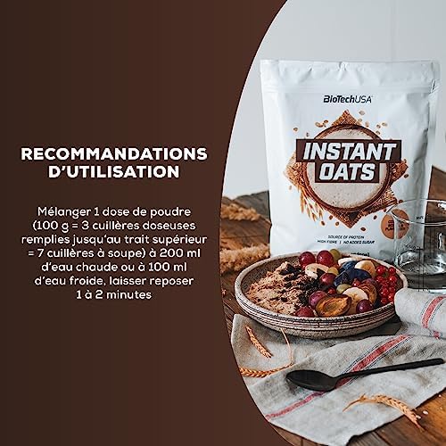 Vue 2 de Biotechusa Instant Oats Riche