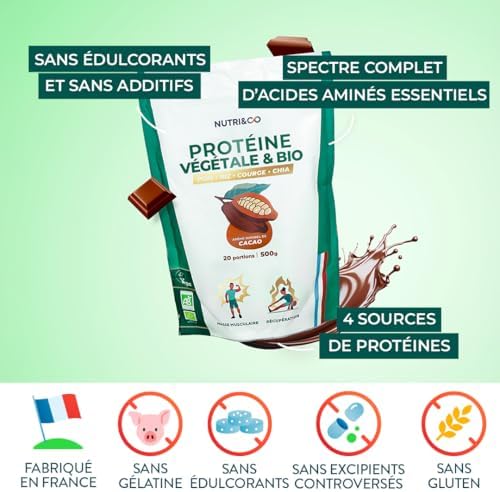 Vue 4 de Nutri Co Proteines Vegetales