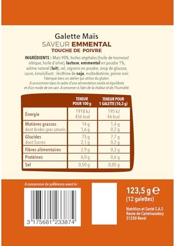 Vue 2 de Gerble Galette De Mais