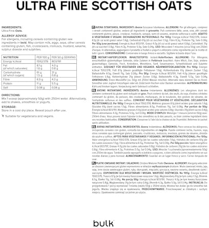 Vue 2 de Bulk Avoine Instantante Kg